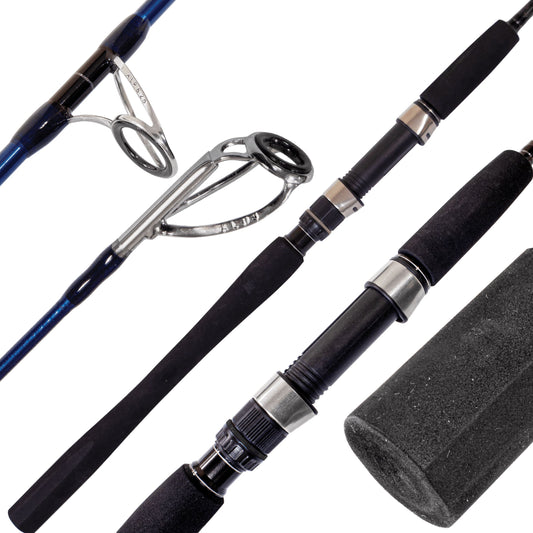 Tsunami Carbon Shield II Slow Pitch Spinning Rods-Rod-Tsunami-Tackle World