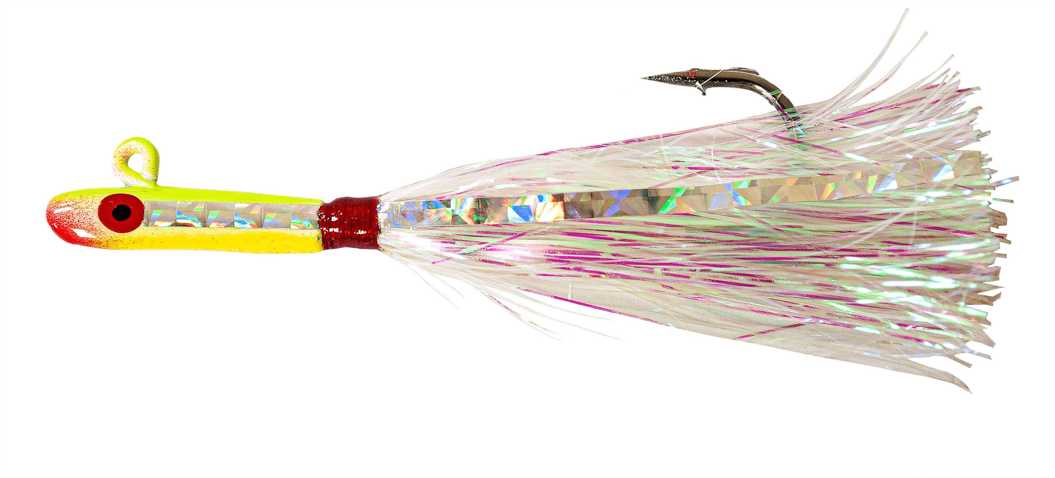 Tsunami Glass Minnow Teasers-Lures-Tsunami-Size: 3/8oz - Color: Chartreuse/Yellow-Tackle World