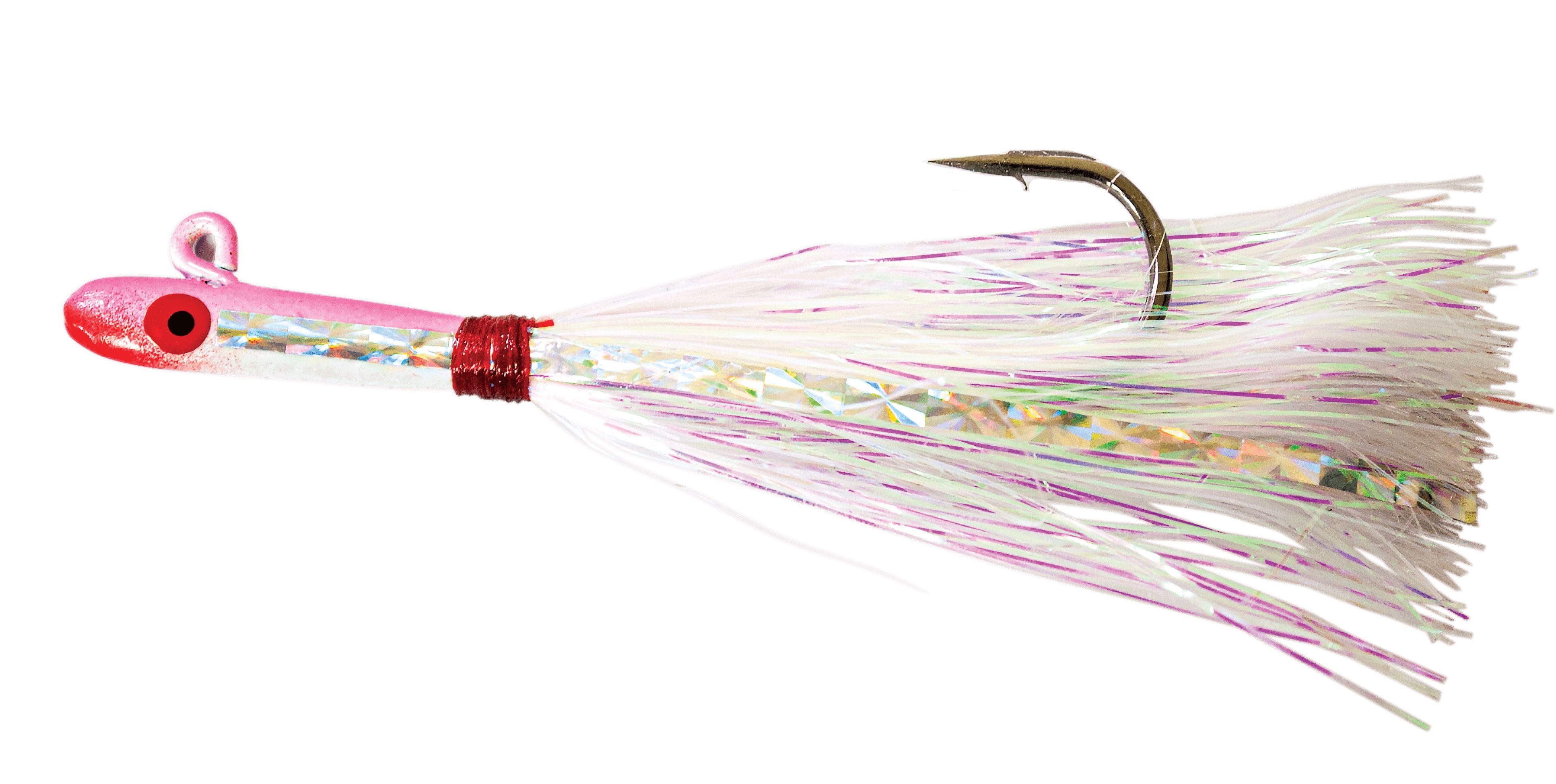 Tsunami Glass Minnow Teasers-Lures-Tsunami-Size: 3/8oz - Color: Pink/White-Tackle World