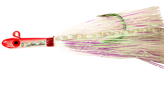 Tsunami Glass Minnow Teasers-Lures-Tsunami-Size: 3/8oz - Color: Red/White-Tackle World