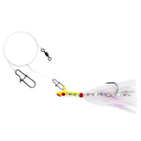 Tsunami Hi-Lo Glass Minnow Rigs-Terminal Tackle-Tsunami-Chartreuse/White-Tackle World