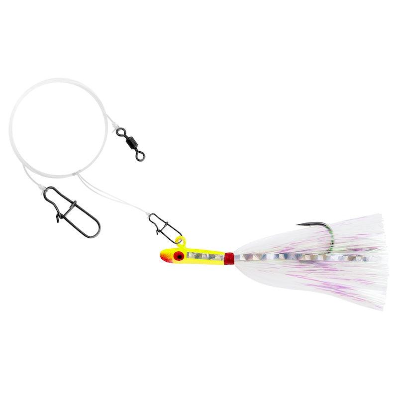 Tsunami Hi-Lo Glass Minnow Rigs-Terminal Tackle-Tsunami-Chartreuse/Yellow-Tackle World