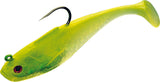 Tsunami Holographic Swim Shads-Lures-Tsunami-Size 4" 1oz - Q'ty/Pk 6-Limetreuse-Tackle World