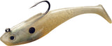 Tsunami Holographic Swim Shads-Lures-Tsunami-Size 4" 1oz - Q'ty/Pk 6-Pearl Spot-Tackle World