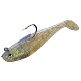 Tsunami Holographic Swim Shads-Lures-Tsunami-Size 4" 1oz - Q'ty/Pk 6-Purple Haze/Clear-Tackle World