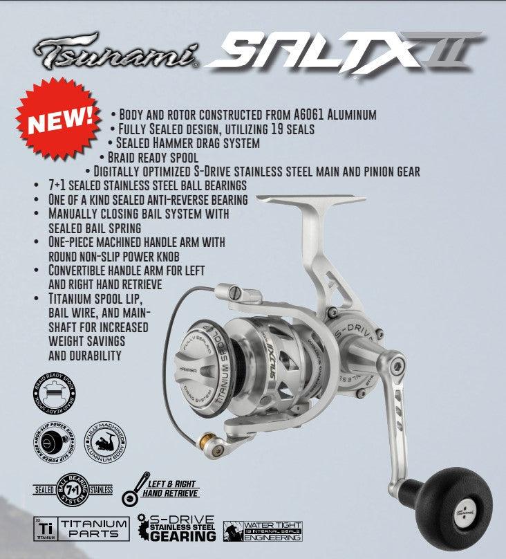 Tsunami Saltx II Spinning Reels-Reel-Tsunami-Tackle World