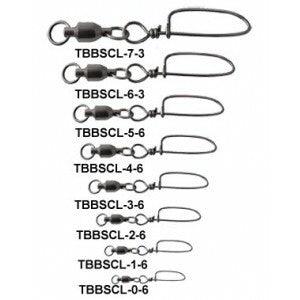 Tsunami TBBSCL Ball Swearing Swivels with Coastlock Snap-Terminal Tackle-Tsunami-Tackle World