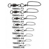 Tsunami TBBSCL Ball Swearing Swivels with Coastlock Snap-Terminal Tackle-Tsunami-Tackle World