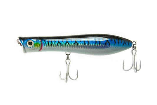 Tsunami XD Talkin Poppers-Lures-Tsunami-Blue Mackerel-Size 5" - Weight 1-5/8oz-Tackle World