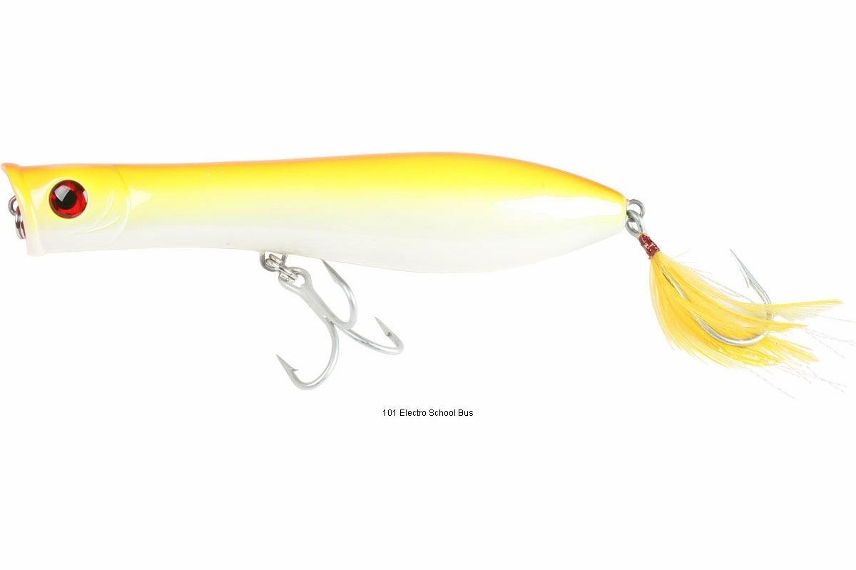 Tsunami XD Talkin Poppers-Lures-Tsunami-Electric School Bus-Size 5" - Weight 1-5/8oz-Tackle World