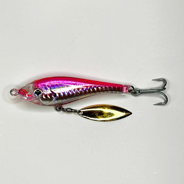 UVT Fishing The Albie Daddy Bladed 1OZ Epoxy Minnow-Lures-UVT Fishing-Pink-Tackle World