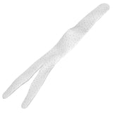 Uncle Josh Striper Pork Rind Sea Strips-Lures-Uncle Josh-Forked - 7"-White-Tackle World