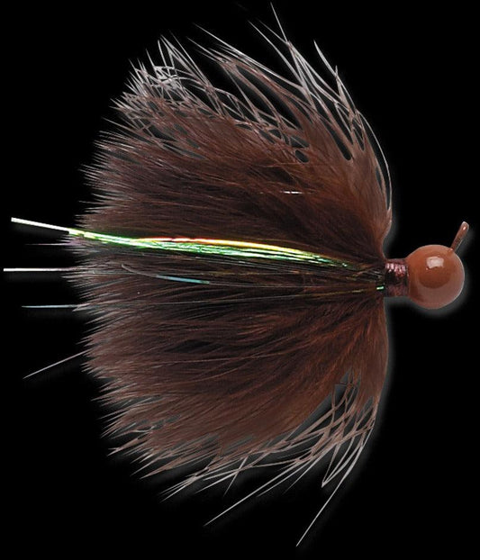 VMC DM Marabou Jigs-Terminal Tackle-VMC-Brown 1/16oz-Tackle World