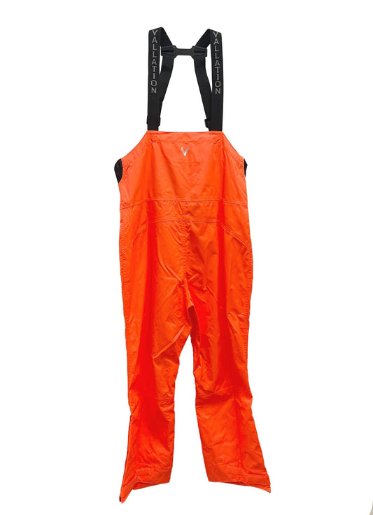 Vallation Outerwear Dark Rain Bib-Apparel-Vallation Outerwear-XS-Orange-Tackle World