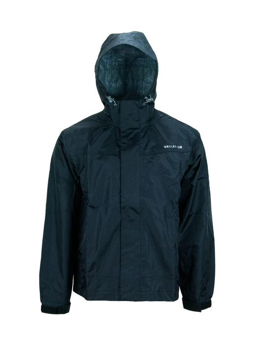 Vallation Outerwear Dark Rain Jacket-Apparel-Vallation Outerwear-Black-XS-Tackle World