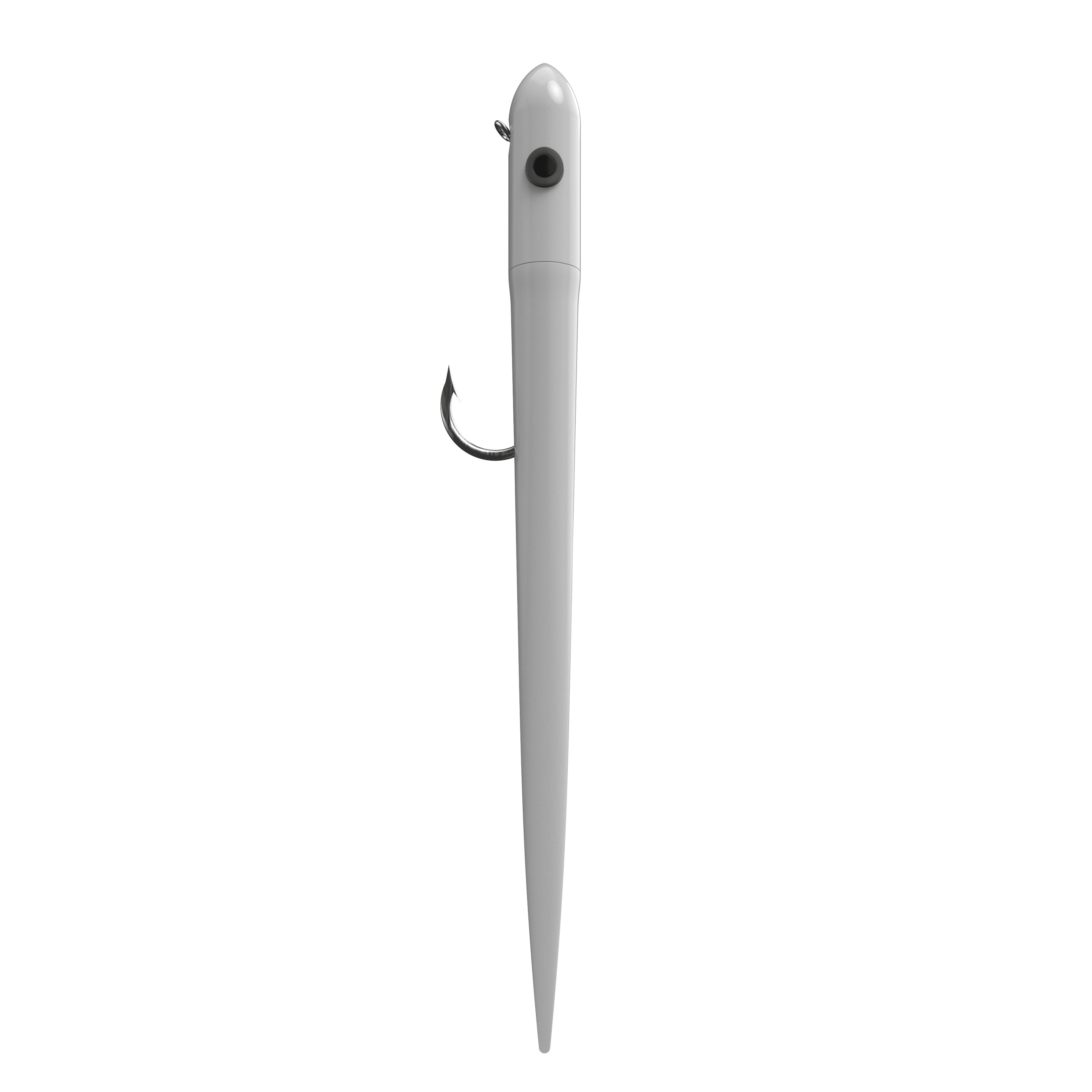 Wolfpack Tackle Ahi Casting Lure-Lures-Wolfpack Tackle-2oz 7.5" Tail-White-Tackle World