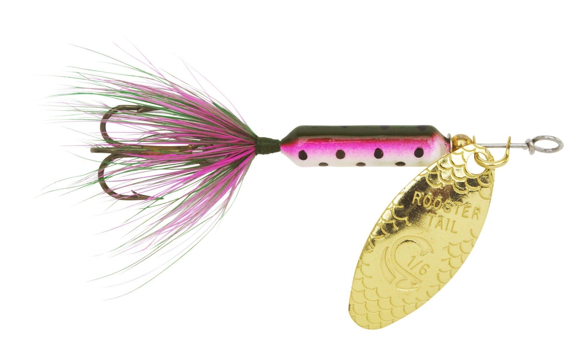 Worden's Original Rooster Tail In-Line Spinners-Lures-Worden's-Length: 2" Weight: 1/16oz-Rainbow-Tackle World