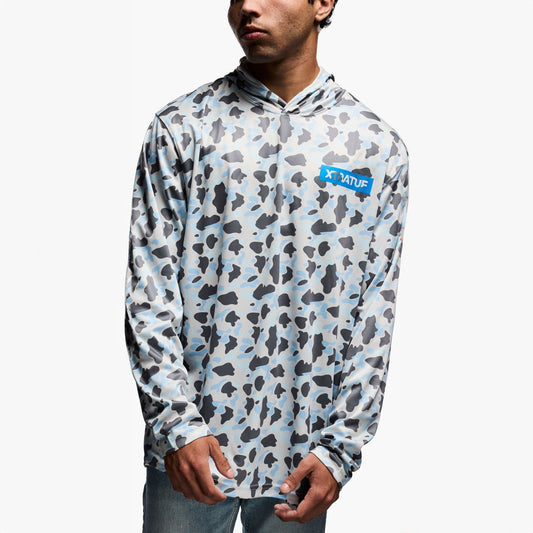 Xtratuf Unisex Long Sleeve Hoodie Ice Duck Camo-Apparel-Xtratuf-Tackle World