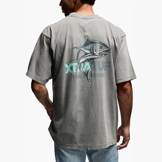 Xtratuf Men's Short Sleeve Tee Ultimate Gray-Apparel-Xtratuf-Tackle World