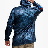 Xtratuf Blue Real Tree Aspect Unisex Hoodie-Apparel-Xtratuf-Tackle World