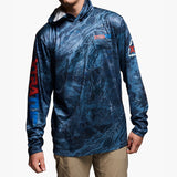 Xtratuf Blue Real Tree Aspect Unisex Hoodie-Apparel-Xtratuf-Tackle World