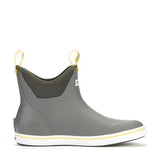 Xtratuf Men's 6" Ankle Deck Boots Gray/Yellow-Apparel-Xtratuf-Tackle World