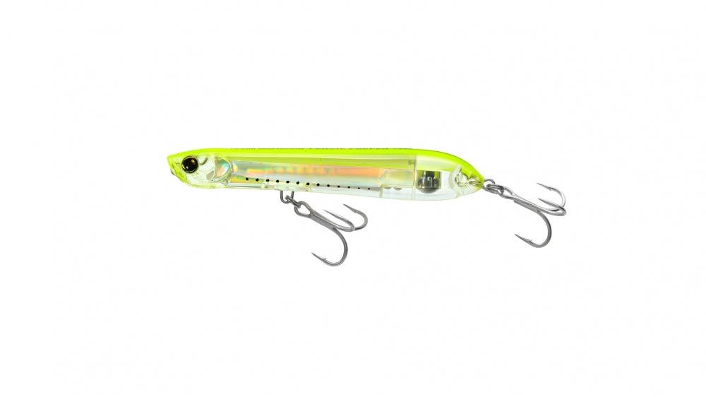 Yo-Zuri 3D Inshore Pencil Popper Lures-Lures-Yo-Zuri-5-3/8" 1oz-Chartreuse-Tackle World