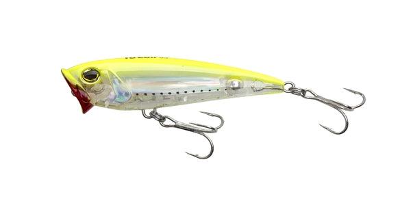 Yo-Zuri 3D Inshore Popper Lures-Lures-Yo-Zuri-Length: 2-3/4" Weight: 1/4oz-Chartreuse-Tackle World