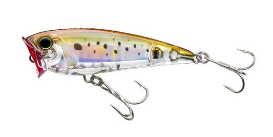 Yo-Zuri 3D Inshore Popper Lures-Lures-Yo-Zuri-Length: 2-3/4" Weight: 1/4oz-Peanut Bunker-Tackle World