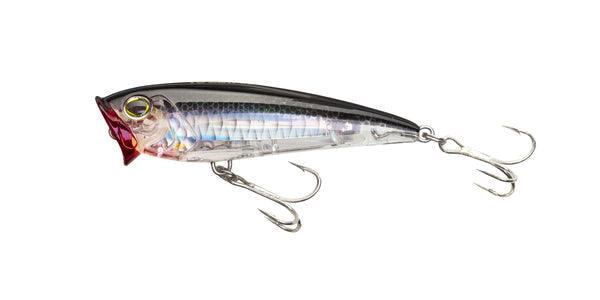 Yo-Zuri 3D Inshore Popper Lures-Lures-Yo-Zuri-Length: 2-3/4" Weight: 1/4oz-Silver Black-Tackle World