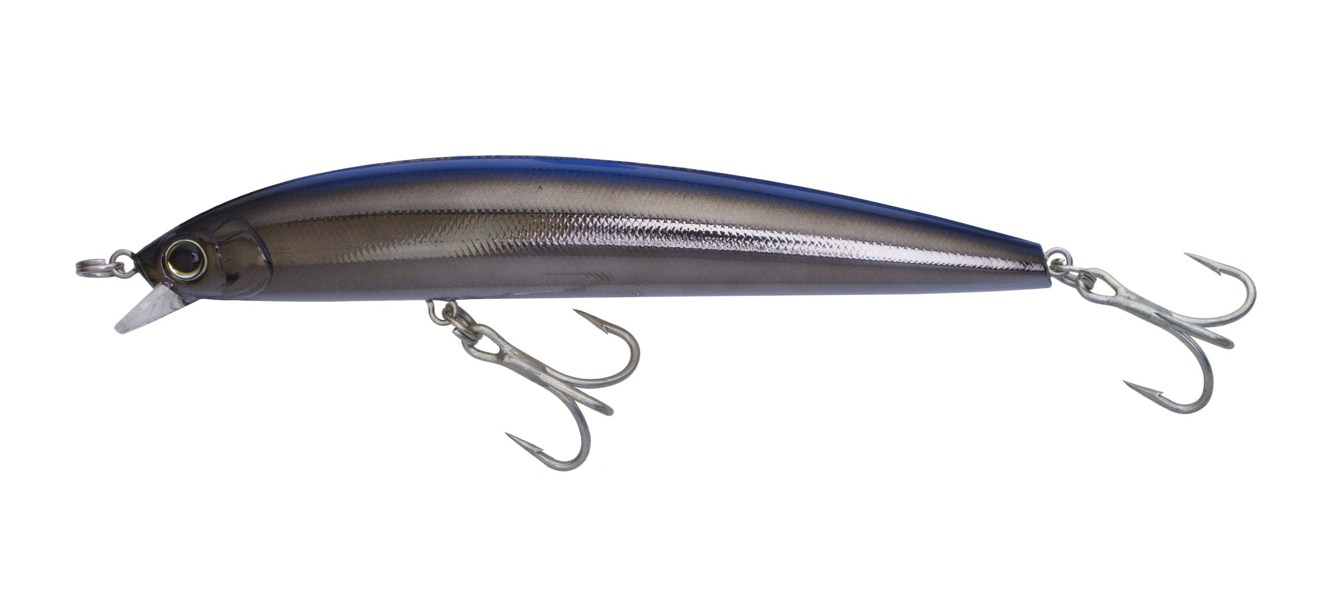 Yo-Zuri Hydro Minnow LC Lures-Lures-Yo-Zuri-Ghost Black-Length: 6" - Weight: 1 1/4oz-Tackle World