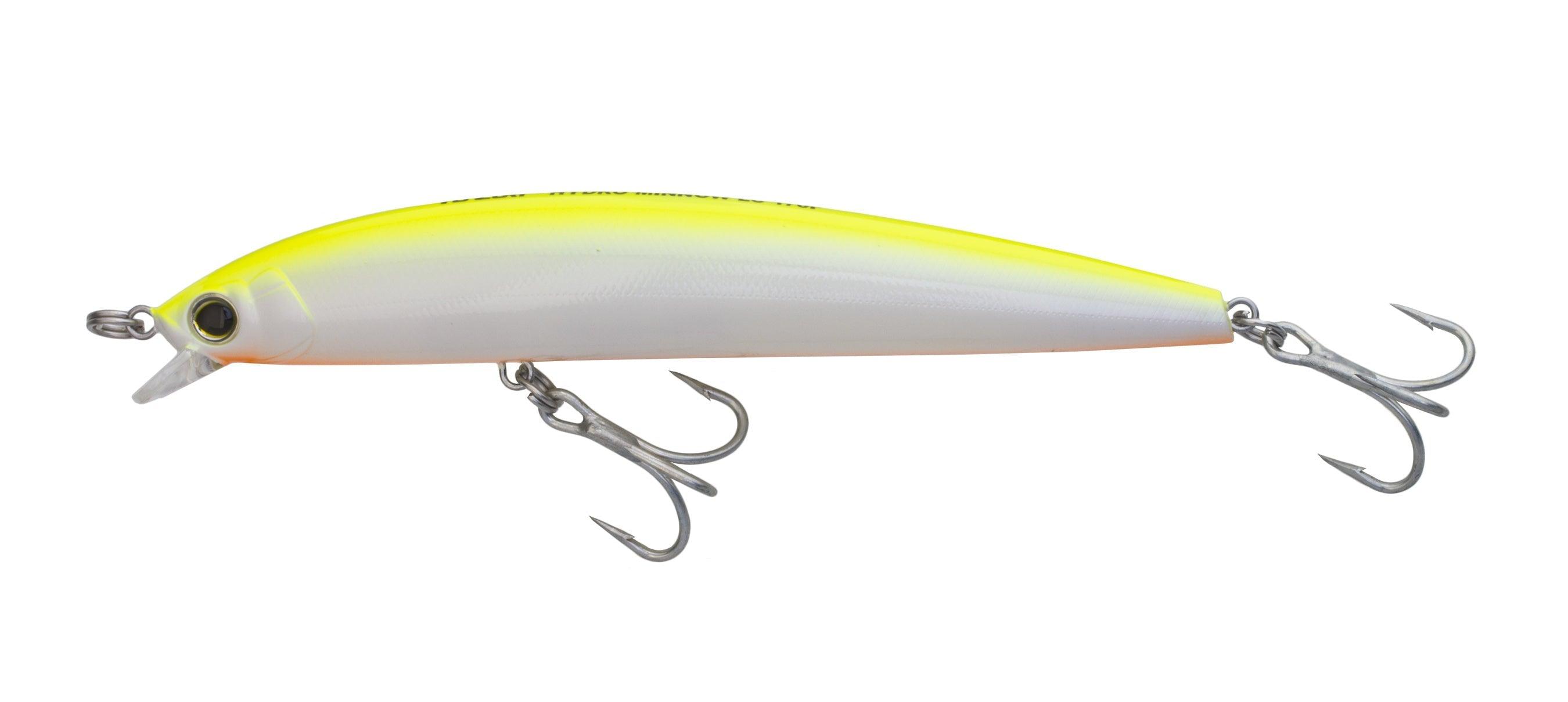 Yo-Zuri Hydro Minnow LC Lures-Lures-Yo-Zuri-Pearl Chartreuse-Length: 6" - Weight: 1 1/4oz-Tackle World