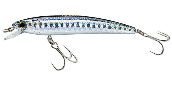 Yo-Zuri Pins Minnow Floating Lures-Lures-Yo-Zuri-Length: 2" - Weight: 1/16oz-Silver Black-Tackle World