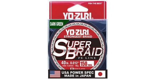 Yo-Zuri Superbraid Braided Line Dark Green-Line & Leader-Yo-Zuri-Tackle World