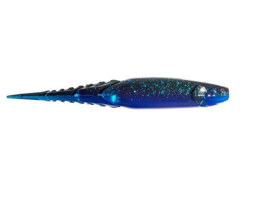 Z-Man Chatterspike Soft Plastic Trailer-Lures-Z-Man-Black/Blue Laminate-Tackle World