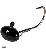 Z-Man Football NedZ Jigheads-Lures-Z-Man-Black-1/8oz-Tackle World