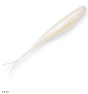 Z-Man Pop Scented Jerk ShadZ Soft Plastics-Lures-Z-Man-Pearl-Length: 7"-Tackle World