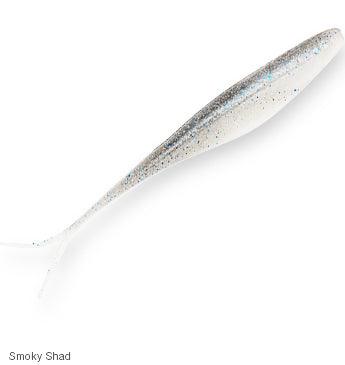 Z-Man Pop Scented Jerk ShadZ Soft Plastics-Lures-Z-Man-Smoky Shad-Length: 7"-Tackle World