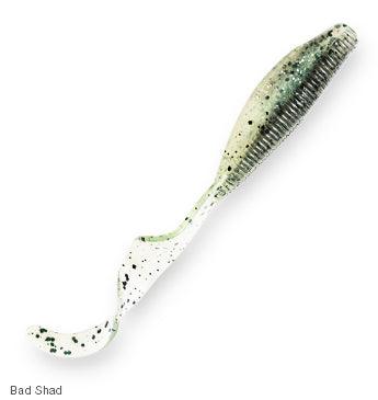 Z-Man StreakZ Curly TailZ Soft Plastics-Lures-Z-Man-Length: 4"-Bad Shad-Tackle World