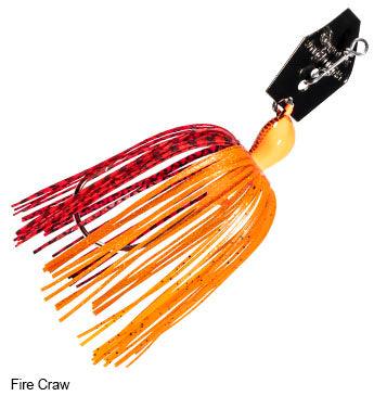 Z-Man The Original ChatterBait Lures-Lures-Z-Man-Weight: 1/2oz-Fire Craw-Tackle World