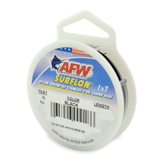 American Fishing Wire Surflon Nylon Coated Stainless Steel Wire Leader - Tackle World