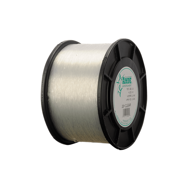 Ande Premium Clear Monofilament Line 1/4 Spools - Tackle World