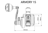 Maxel Armory Wind Conventional Reels-Reel-Maxel-Tackle World