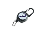 Boomerang x Tackle World Logo Mid Zinger Retractable Carabiner With Split Ring - Tackle World