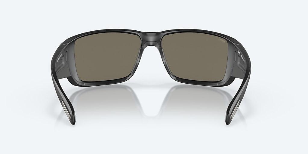 Costa Blackfin Pro Matte Black Frame with Blue Mirror Lens 580G Polarized Sunglasses - Tackle World