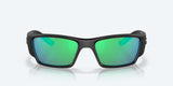 Costa Corbina Pro Matte Black Frame with Green Mirror Lens 580G Polarized Sunglasses - Tackle World