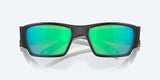 Costa Corbina Pro Matte Black Frame with Green Mirror Lens 580G Polarized Sunglasses - Tackle World