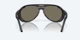 Costa Grand Catalina Matte Black Frame with Blue Mirror Lens 580G Polarized Sunglasses - Tackle World