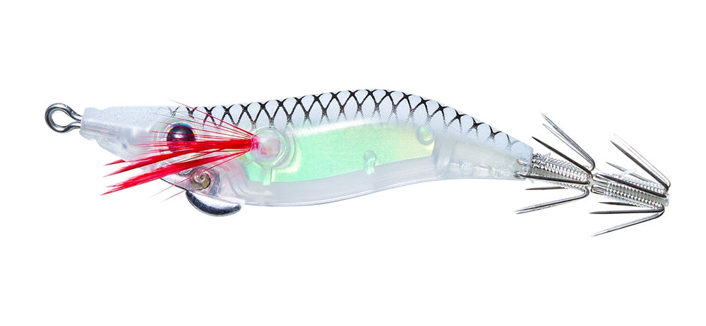 Yo-Zuri A1696 Mini Squid Jigs-Lures-Yo-Zuri-Luminous White-Length: 2" - Weight: 1/8oz-Tackle World