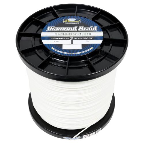 Momoi Diamond G3 16X Hollow Core Braid-Line & Leader-Momoi-White-60lb / 600yd-Tackle World